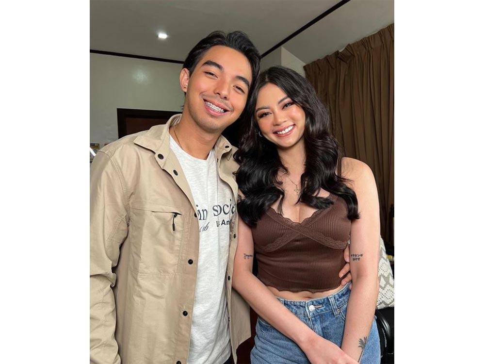 Jayzam Manabat and Camille Trinidad