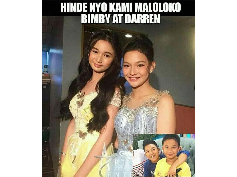 Bimby Aquino and Darren Espanto