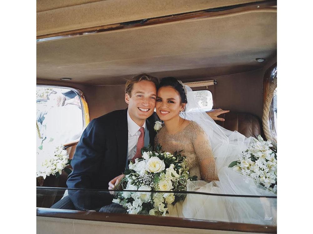 Georgina Wilson and Arthur Burnand Church Wedding