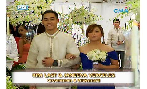 Groomsman and Bridesmaid