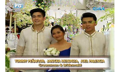 Groomsmen and Bridesmaid