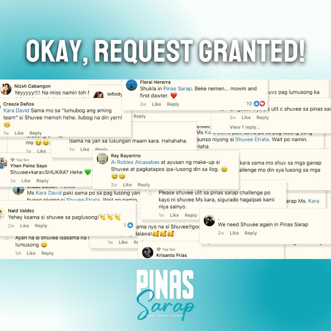 Shuvee in Pinas Sarap