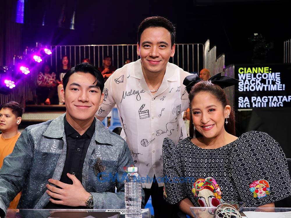 Jolina Magdangal, Darren Espanto, Erik Santos