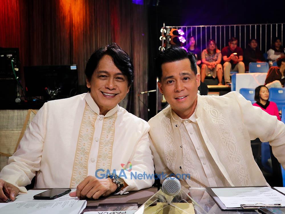 Marco Sison and Dingdong Avanzado