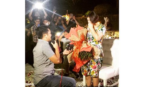 Camille Prats and VJ Yambao