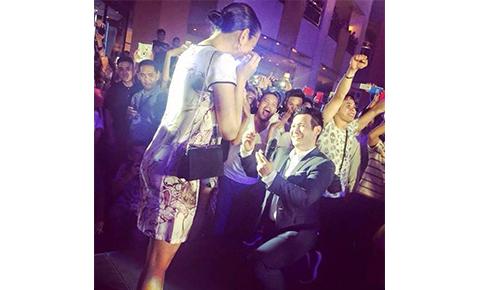 Isabel Oli and John Prats