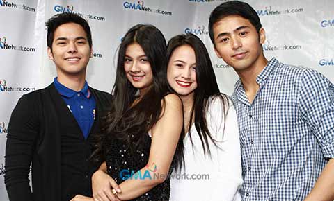 'Kakambal ni Eliana' cast at the GMANetwork.com Live Chat