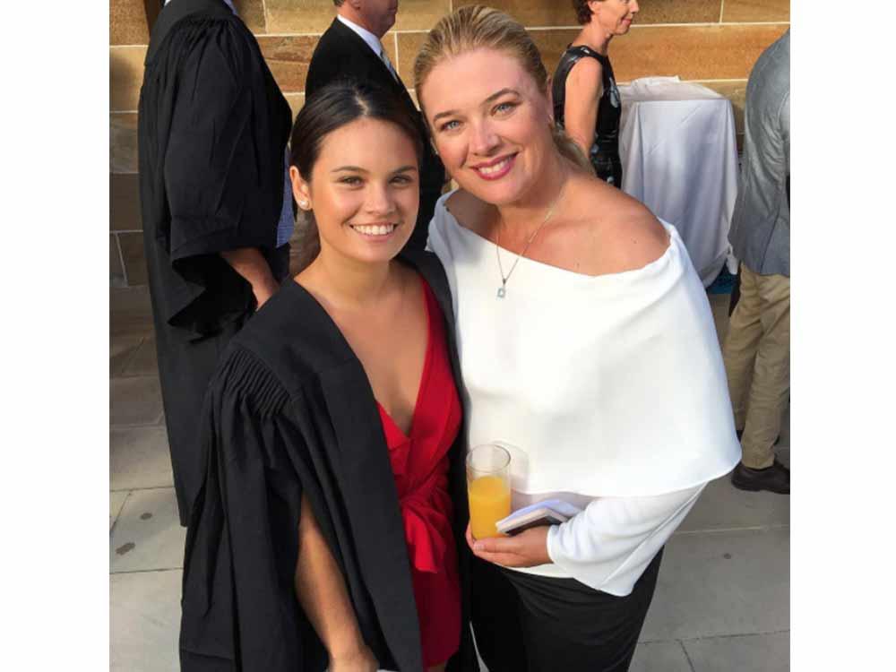 Leila Alcasid and Michelle van Eimeren