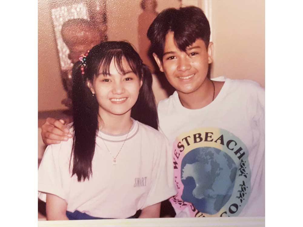 Gladys Reyes and Christopher Roxas