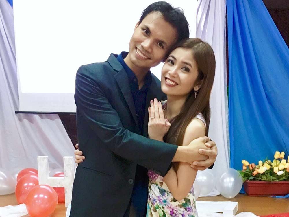 Victoria Tulad and Hermund Rosales