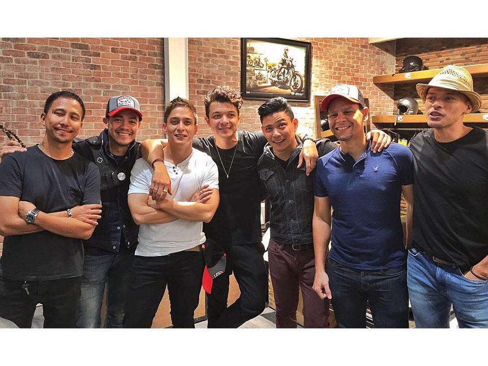 Drew Arellano and Ryan Agoncillo with Jericho Rosales