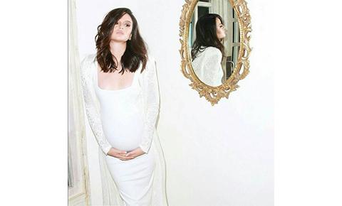  Balmain Arabesque jacquard knit long cardigan