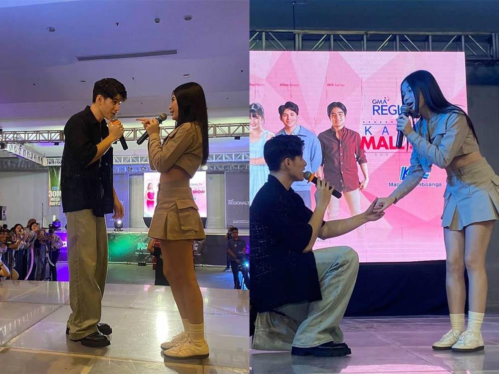 Sofia Pablo and Allen Ansay