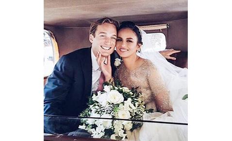 Georgina Wilson and Arthur Burnand