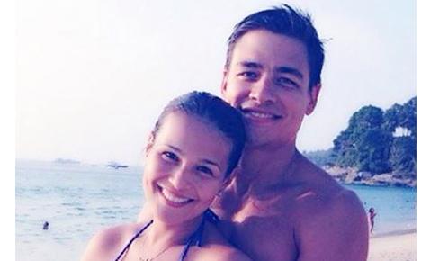 Iza Calzado and Ben Wintle