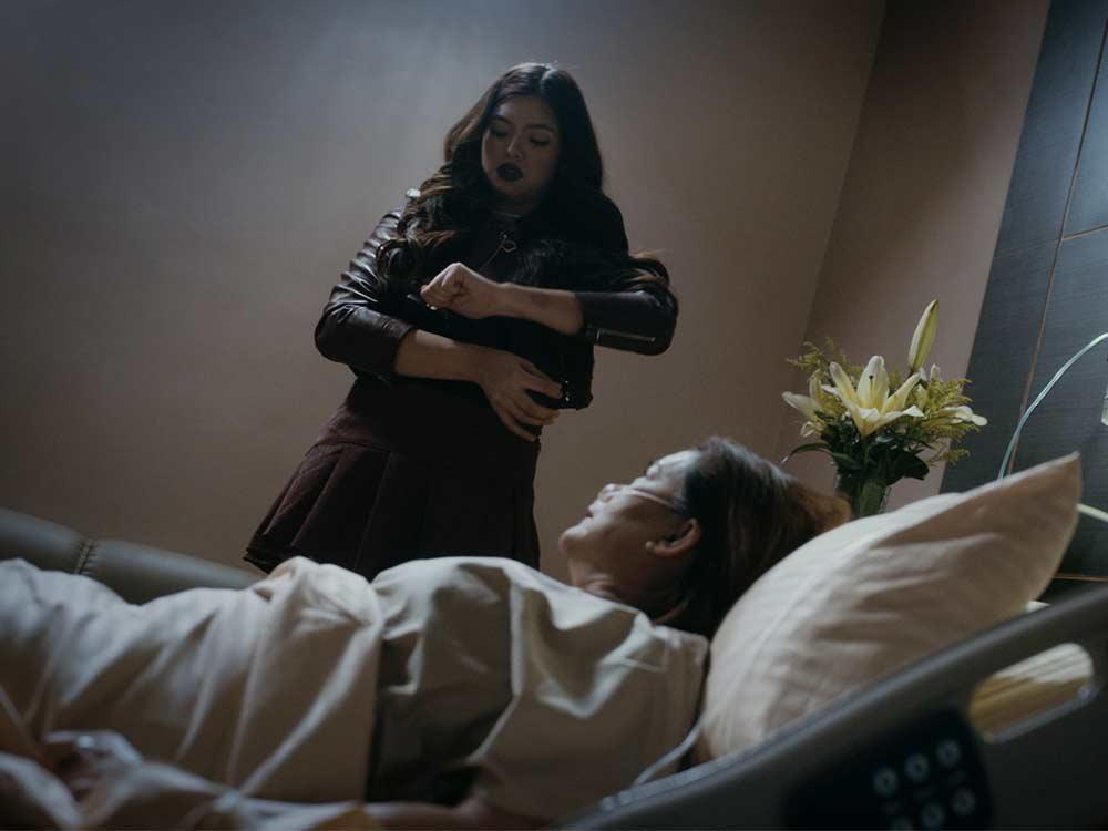 Pagpunta ni Beatrice sa ospital