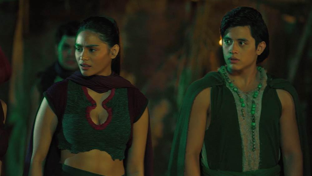 Pagkikita nina Terra, Adamus, at Flamarra 