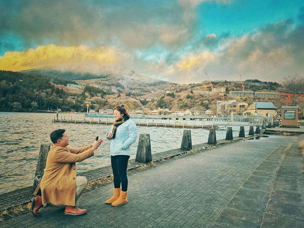 Katya Santos engagement