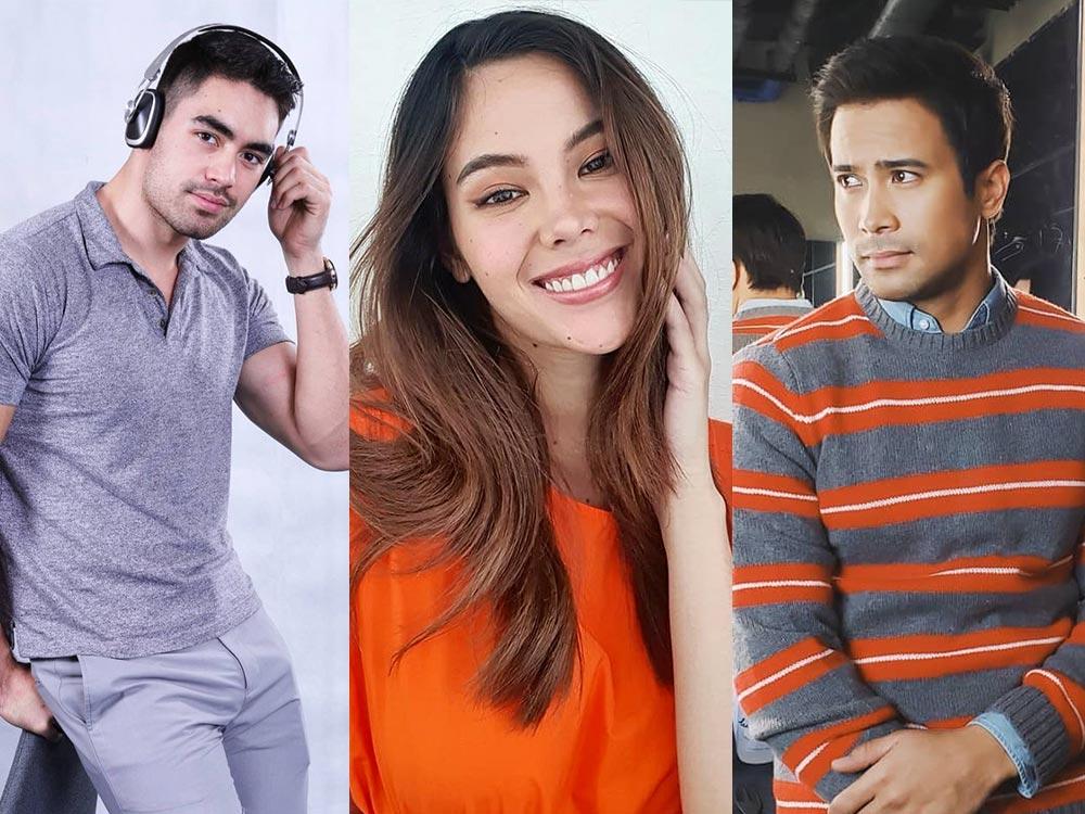 Clint Bondad, Catriona Gray, Sam Milby