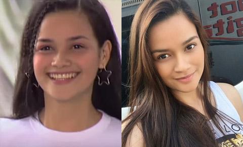 Yasmien Kurdi then and now