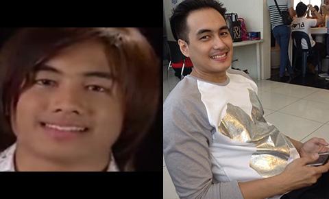 Rainier Castillo then and now