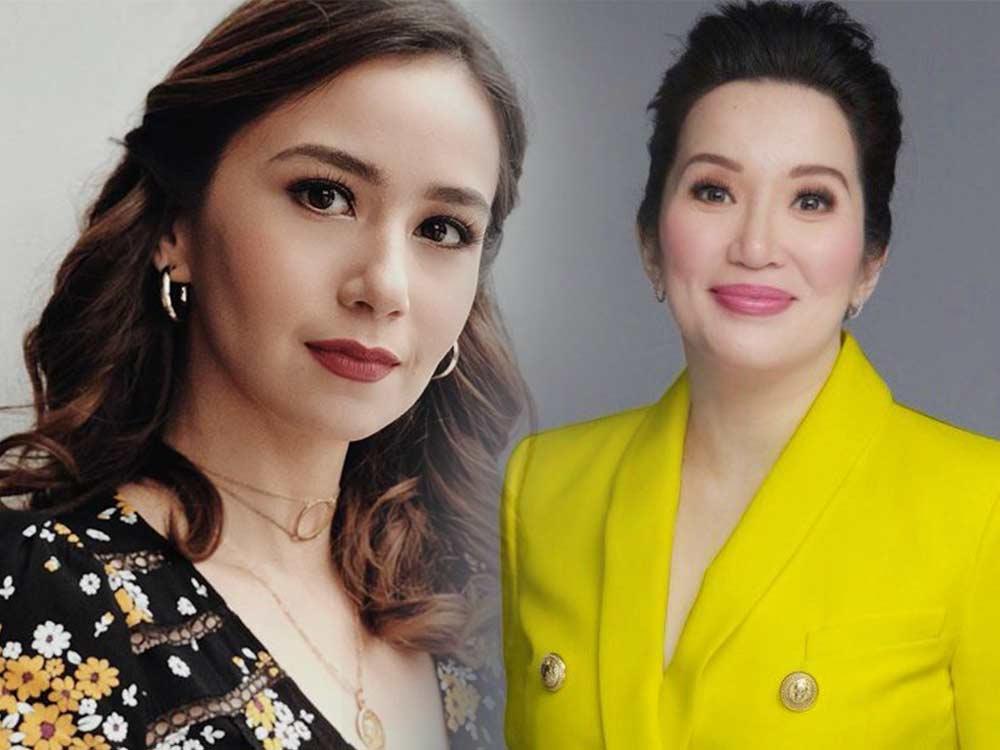 Sophie Albert and Kris Aquino