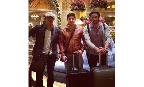 Dingdong, Arthur and Carlo