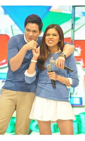 Alden Richards and Maine Mendoza
