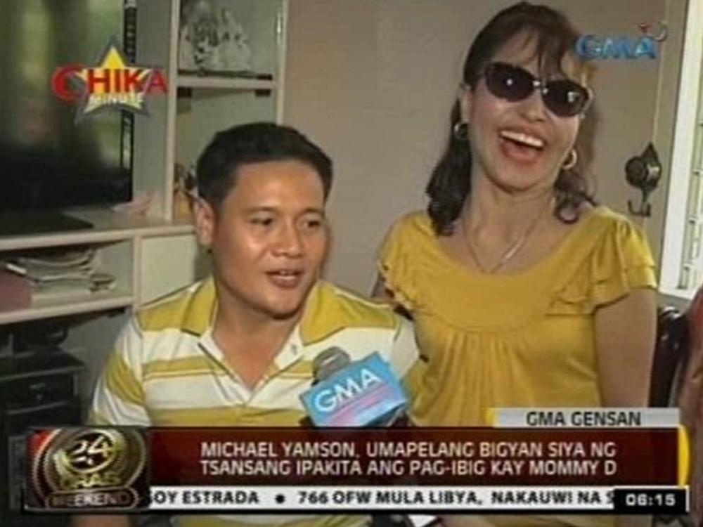 Dionisia Pacquiao and Michael Yamson