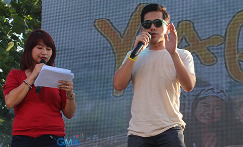 Mama Emma and Renz Fernandez