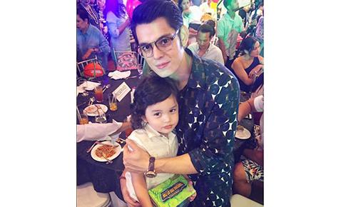 Daddy Richard and Zion