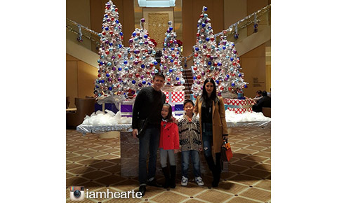 A look into the future: Heart and Chiz's family portrait