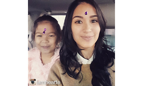 A look into the future: Heart and Chiz's family portrait