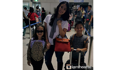 A look into the future: Heart and Chiz's family portrait