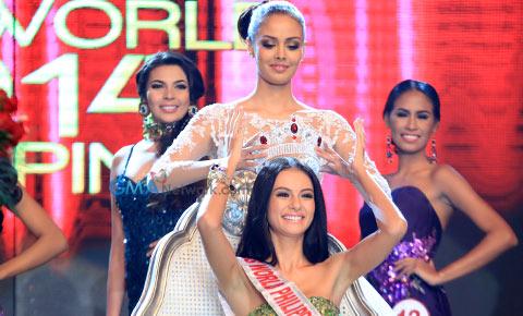 A new queen: Miss World 2014 Philippines coronation night