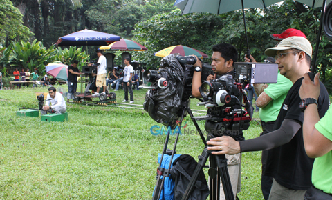 A Walk in the Park, More from the Station ID shoot at the La Mesa Ecopark