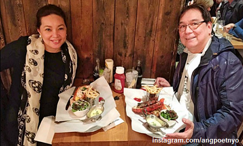 Joey de Leon and Eileen Macapagal