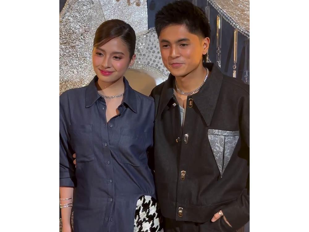 Ysabel Ortega and Miguel Tanfelix