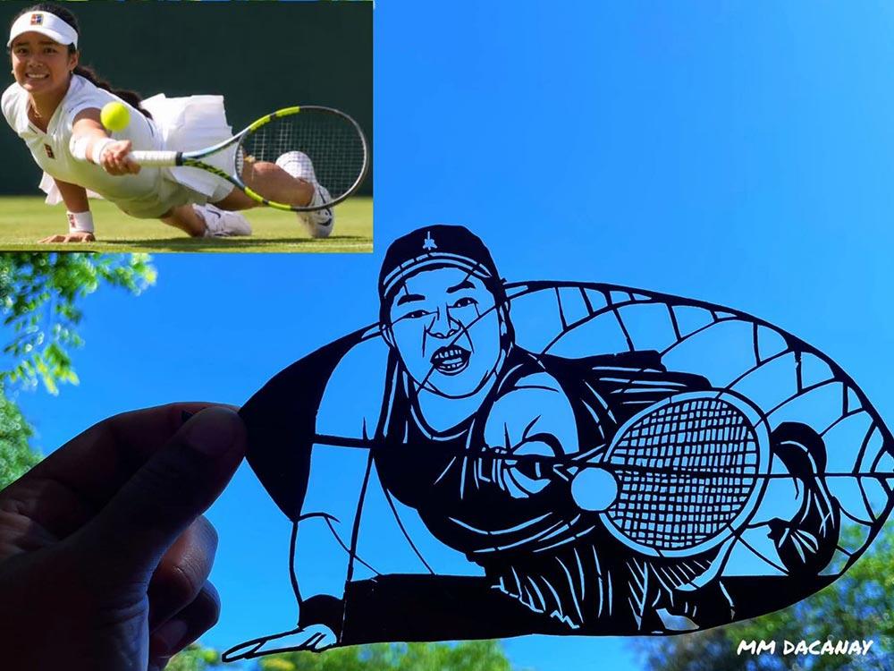 Leaf artist