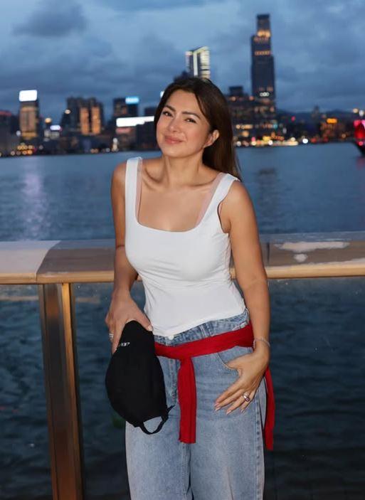 Alice Dixson in her 50s