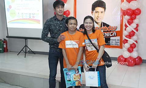 Aljur Abrenica gives back on his birthday