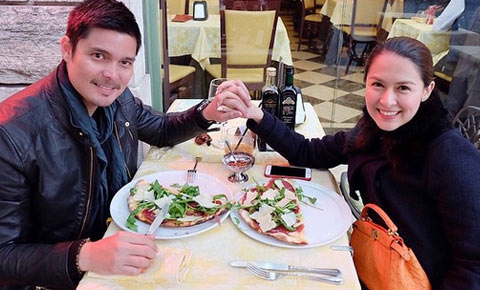 An Italian honeymoon for Mr. & Mrs. Dantes