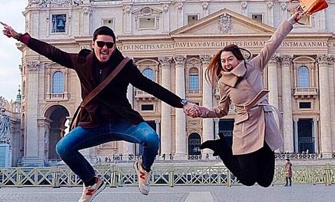 An Italian honeymoon for Mr. & Mrs. Dantes