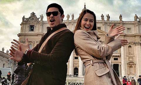 An Italian honeymoon for Mr. & Mrs. Dantes