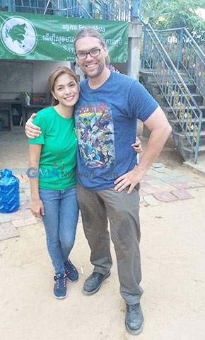 Andrea with director