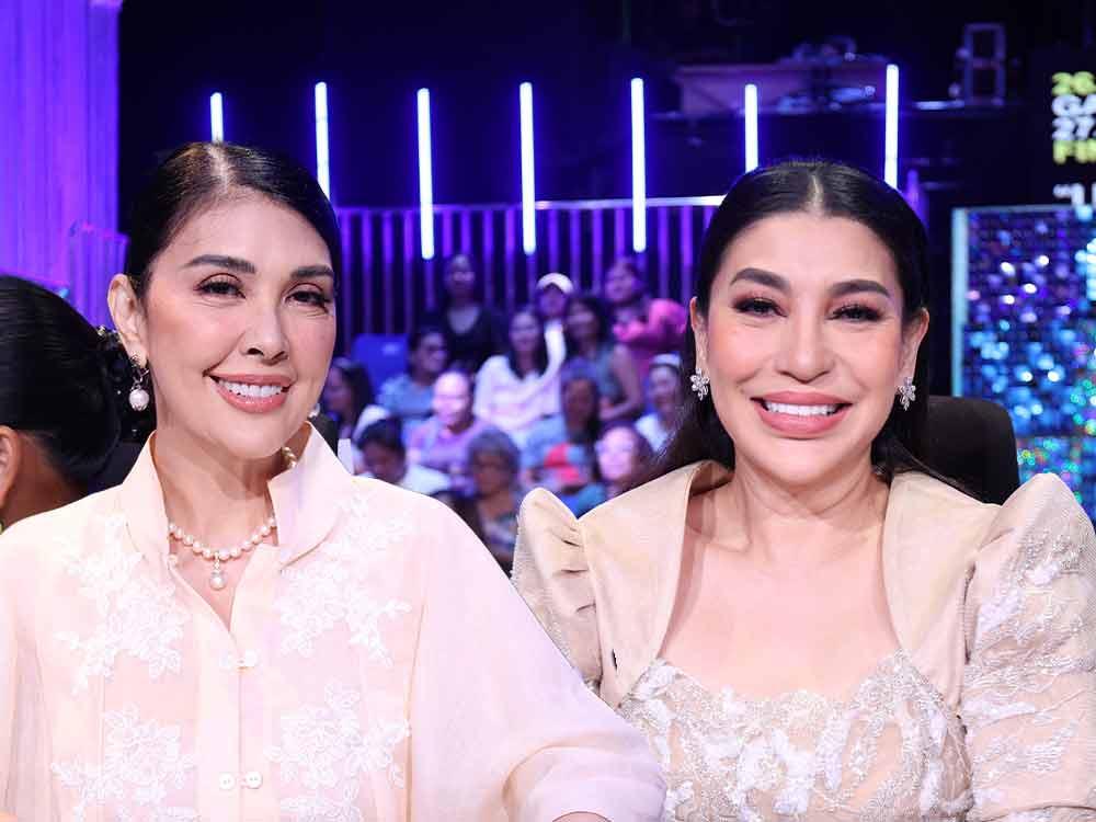 Pops Fernandez and Lani Misalucha 