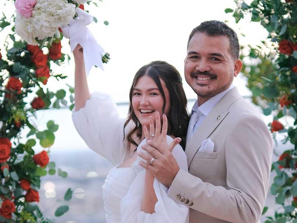 Angelica Panganiban and Gregg Homan