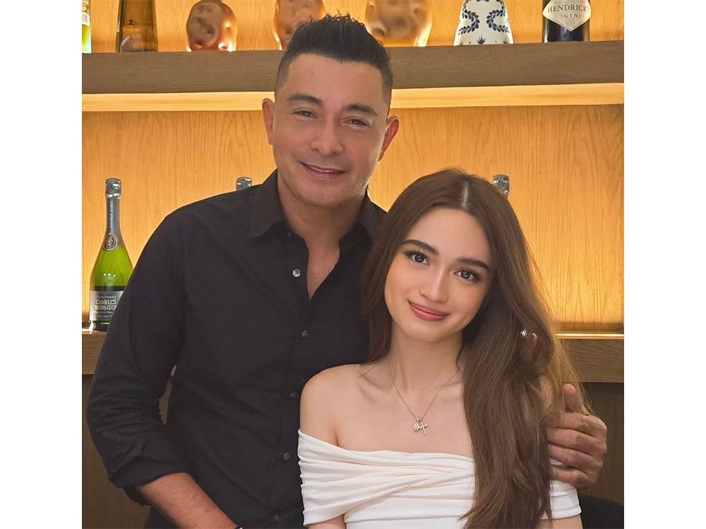Cesar Montano and Angelina