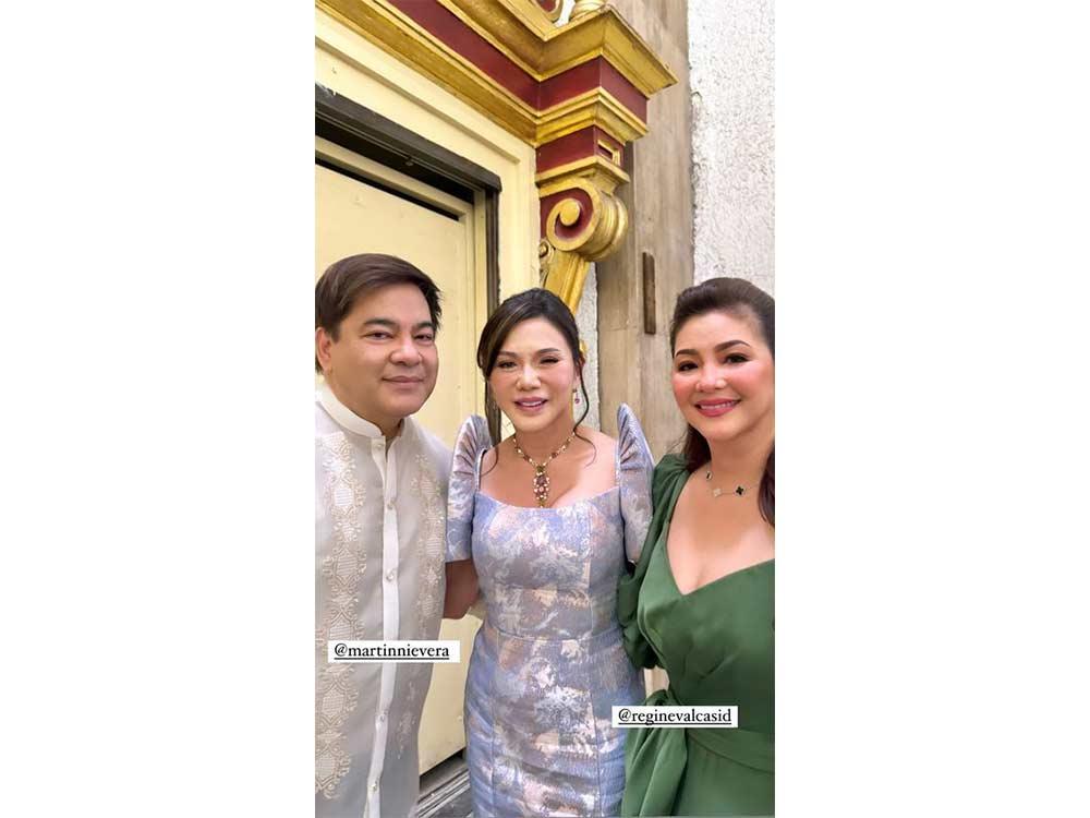 Martin Nievera at Regine Velasquez