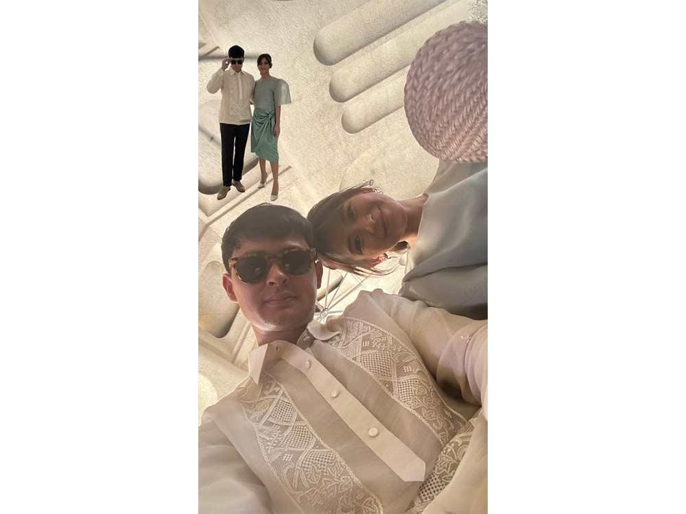 Matteo Guidicelli and Sarah Geronimo